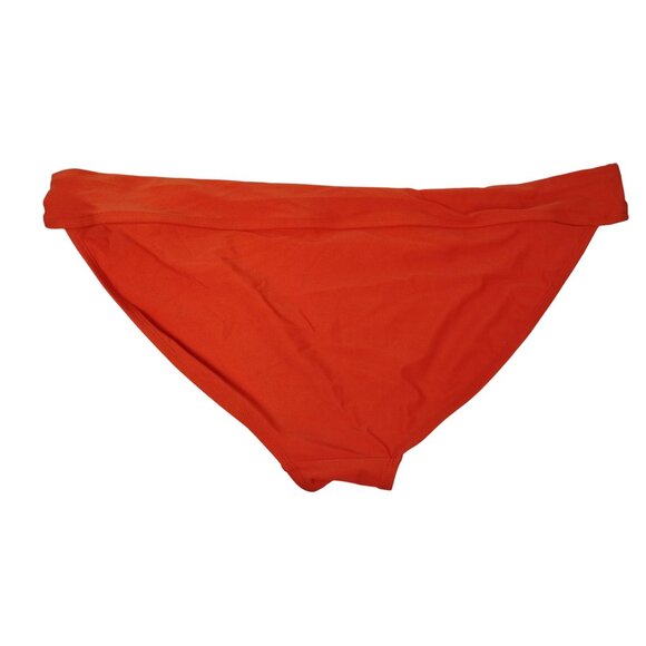 Time and Tru Womens 2XL Tomato Sauce Orange Mid Rise Bikini Bottoms - Picture 5 of 5